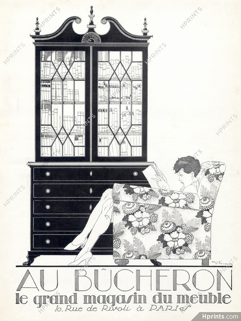 Au Bûcheron (Decorative Arts) 1927 René Vincent
