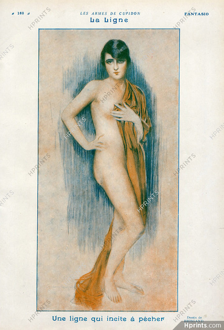 Gustave Brisgand 1927 Nude