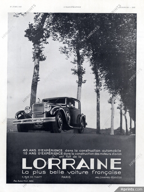 Lorraine (Cars) 1933