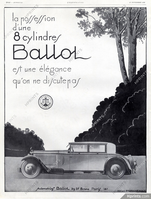 Ballot (Cars) 1928