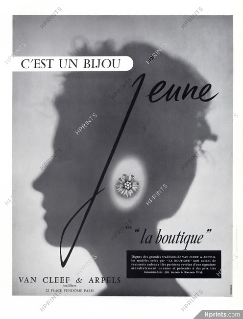 La Boutique Van Cleef & Arpels (Jewels) 1954 Earrings