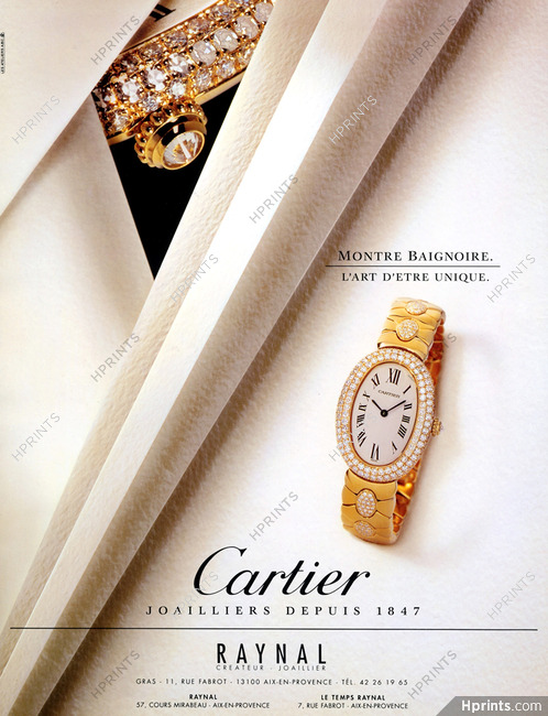 Cartier (Jewels) 1992 Montre baignoire