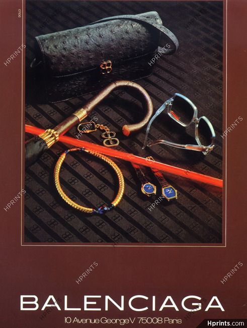 Balenciaga (Fashion Goods) 1980 Handbag Glasses
