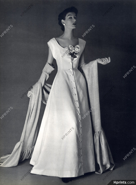 Balenciaga 1959 Evening Dress