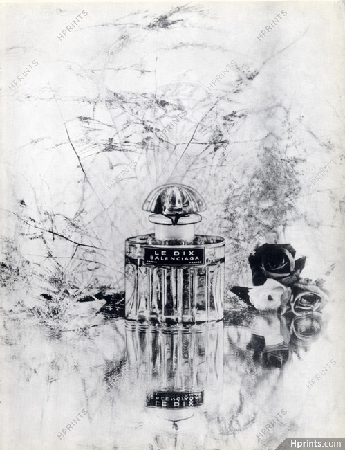 Balenciaga (Perfumes) 1958 Le Dix