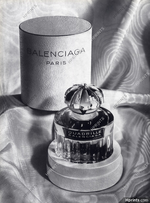 Balenciaga (Perfumes) 1955 Quadrille