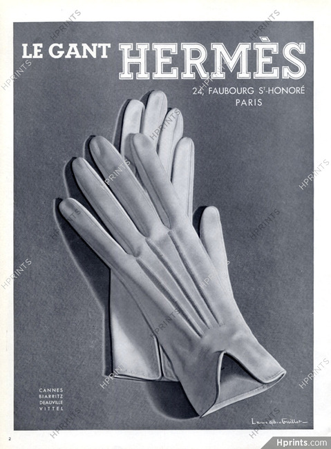 Hermès (Gloves) 1939 Laure Albin Guillot