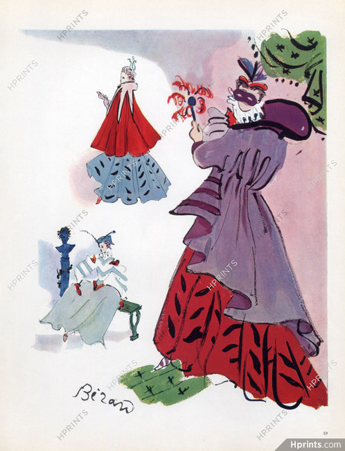 Karinska 1936 La Reine Margot Theatre Costume Broadcloth Cape Christian Berard