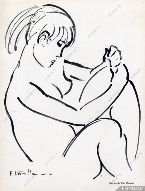 Van Hamme 1958 Nude