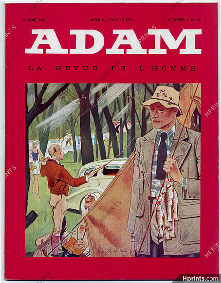 Adam 1935 N°112 Chasse, Bret-Koch, Deauville, Ocean Liner Normandie