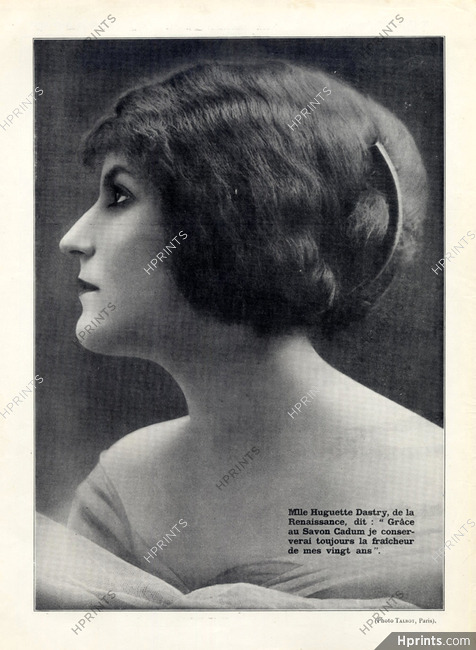 Cadum (Cosmetics) 1914 Huguette Dastry
