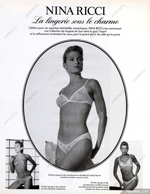 La Perla (Lingerie) 1987 Brassiere — Advertisement