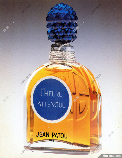 Jean Patou (Perfumes) 1985 L'Heure Attendue