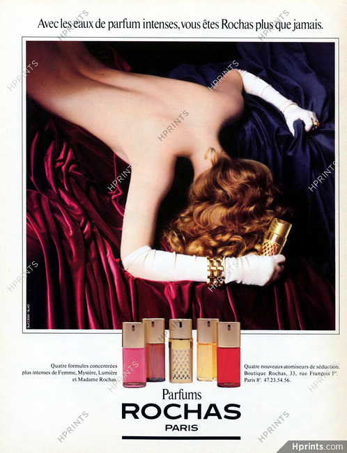Marcel Rochas (Perfumes) 1987 Atomizers