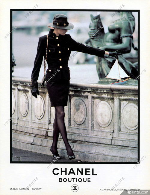 Chanel (Boutique) 1987 Inès de la Fressange — Clipping