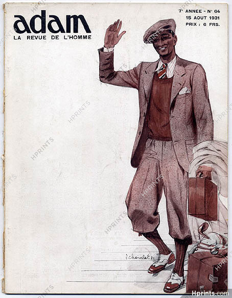 Adam 1931 N°64 Jean Choiselat, 48 pages