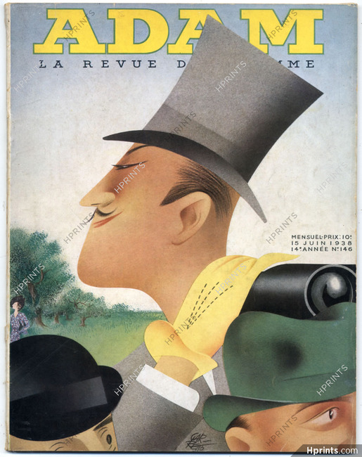 Adam 1938 N°146 Garretto Fashion Magazine for Man