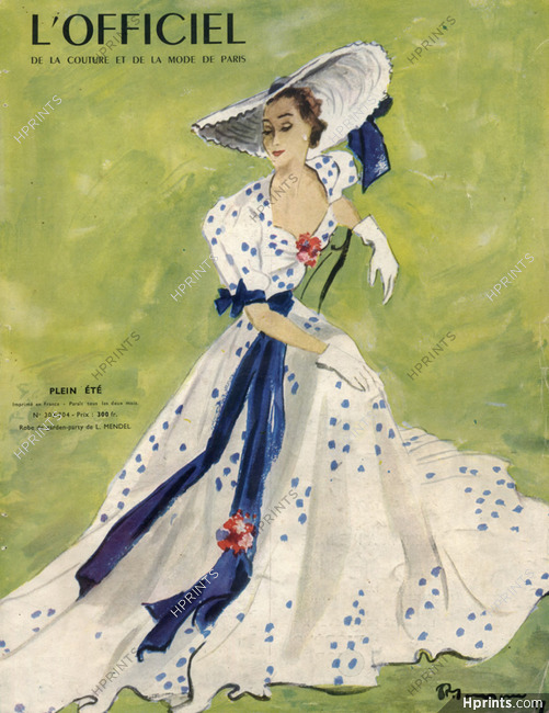 Mendel 1947 Garden-Party Dress, Pierre Mourgue