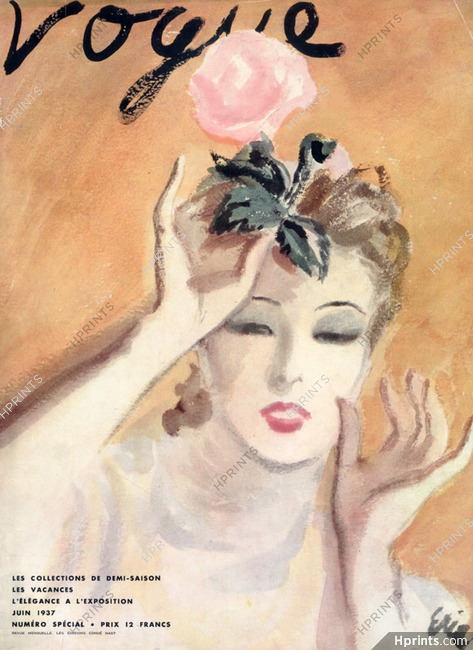 Eric 1937 Vogue cover