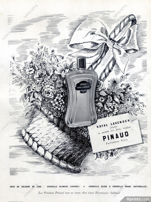 Pinaud (Perfumes) 1938 Royal Lavender