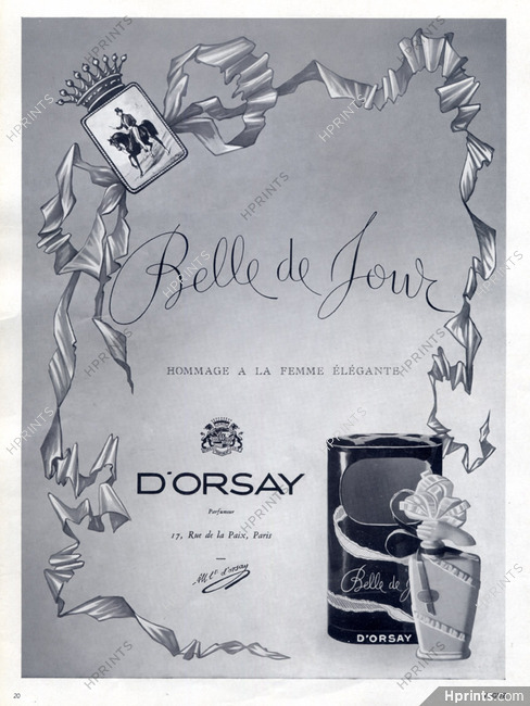 D'Orsay (Perfumes) 1938 Belle de Jour