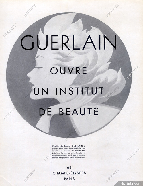 Guerlain (Cosmetics) 1939 Institut de Beauté