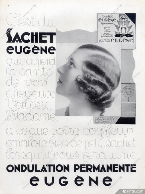 Eugène (Cosmetics) 1931 Hairstyle