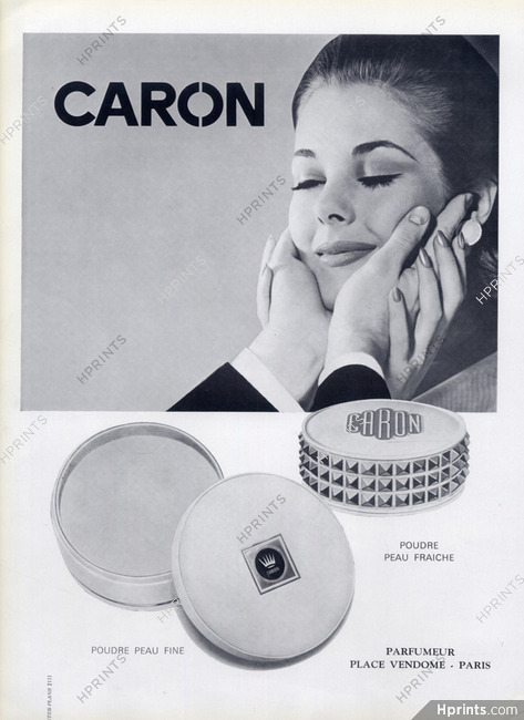 Caron (Cosmetics) 1966 Powder