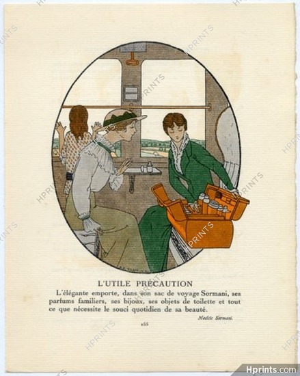 Gazette du Bon Ton 1913 Marty Sormani Luggage