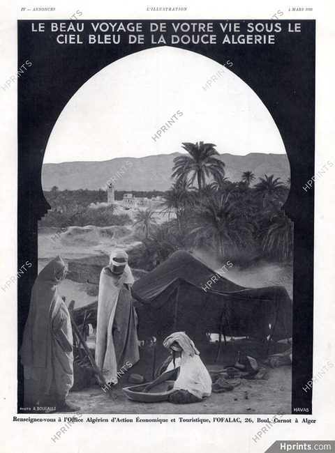 Algerie 1933 Photo A.Bougault