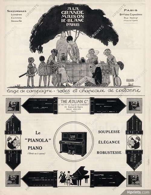 Pianola (Aeolian Company) 1924