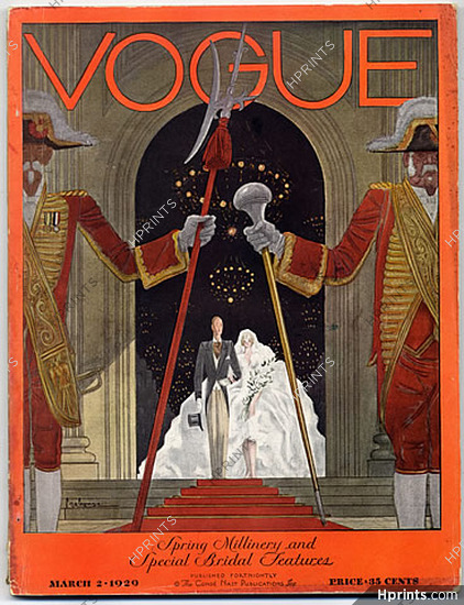 Vogue USA 1929 March 15th Georges Lepape
