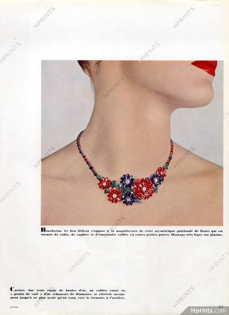 Boucheron 1953 Guirlande de Fleurs, Necklace Flowers