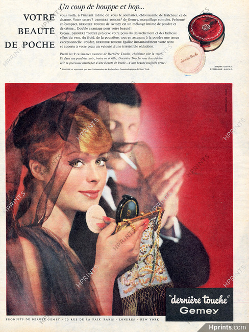 Gemey (Cosmetics) 1960 Dernière Touche