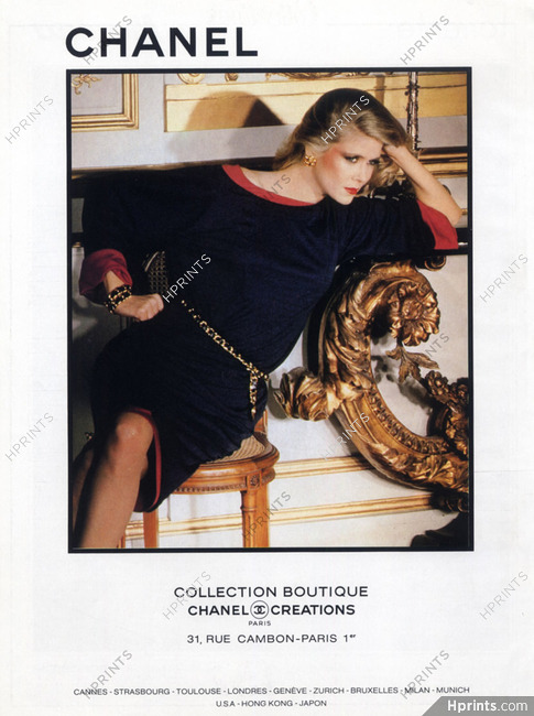 Chanel 1981 Fashion Photography