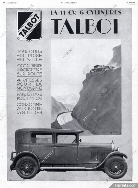 Talbot (Cars) 1928 Giron