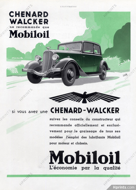 Chenard & Walcker (Cars) 1934 Lupa