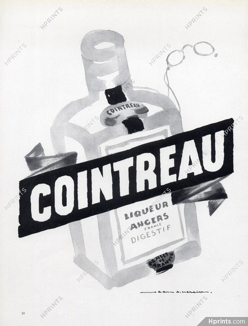 Cointreau 1956 Jean Adrien Mercier
