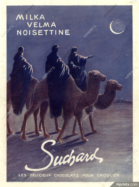 Suchard (Chocolates) 1909 Milka, Velma, Camels, African Ruck