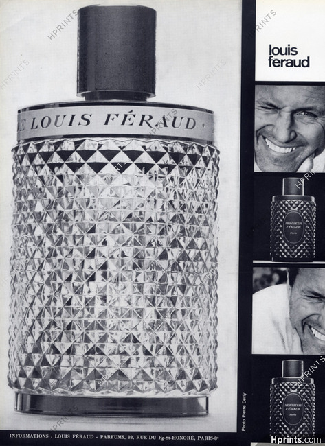 Louis Féraud Perfumes — Vintage original prints and images