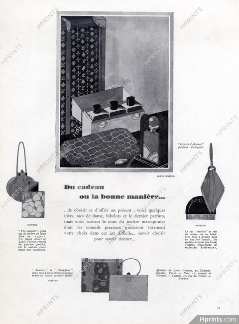 Louis Vuitton (Handbags) 1927 Perfume Heures D'absence
