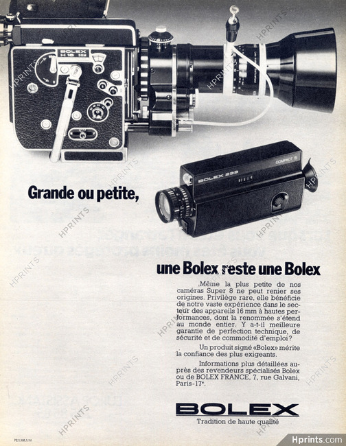 Bolex (Photography) 1972