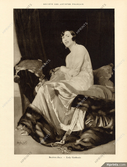 Braïtou-Sala 1926 Portrait, Lady Garthwaite