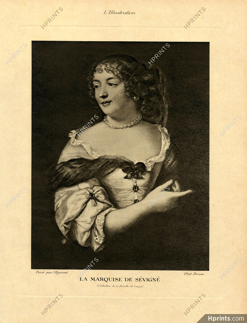 La Marquise de Sévigné 1926 Mignard, Portrait