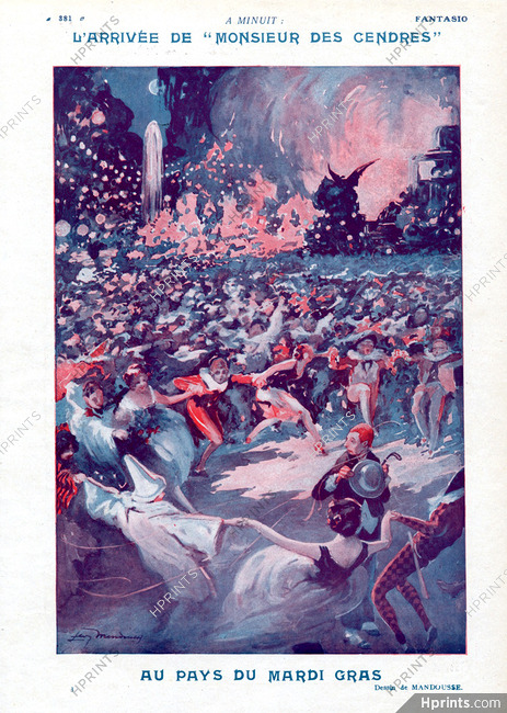 Mendousse 1922 Mardi Gras Carnival