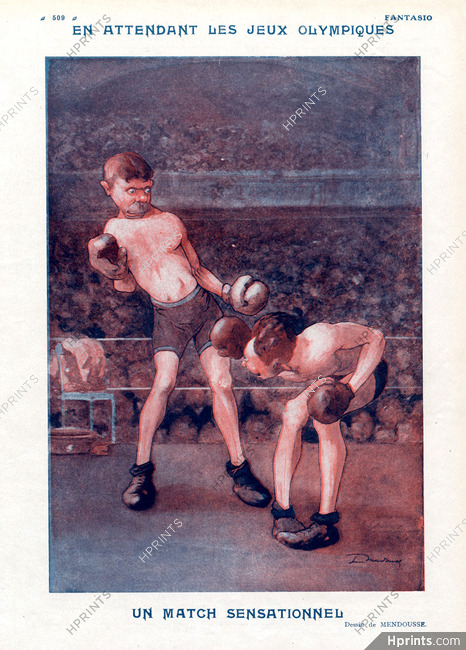 Mendousse 1922 Boxing, Olympic Games