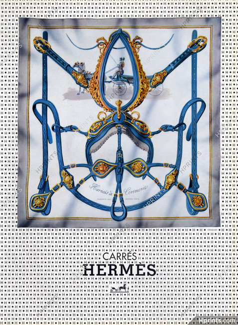 Hermès (Carrés) 1960 Harnais de Cérémonie