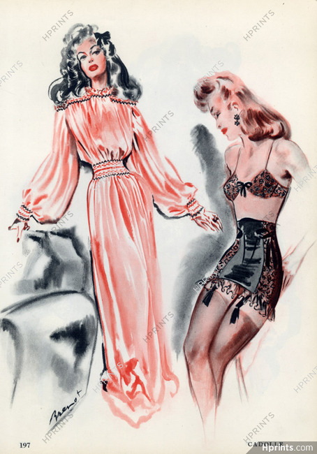 Vassarette lingerie print ad 1968 vintage 1960s retro art decor