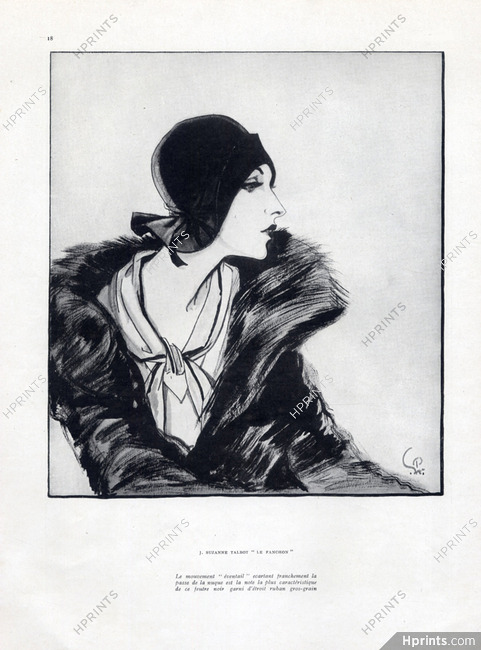 Porter Woodruff 1928 Suzanne Talbot (Millinery)