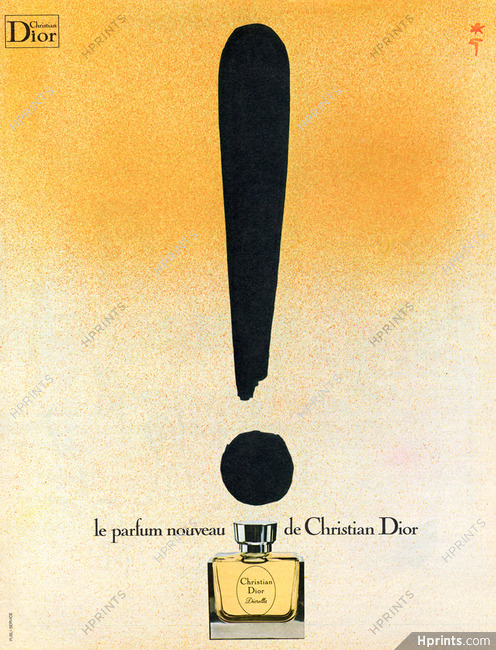 Christian Dior (Perfumes) 1972 Diorella, René Gruau
